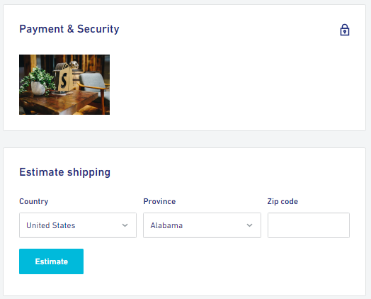 Warehouse theme Shopify shipping security MyShopKit - Ecommerce Solution