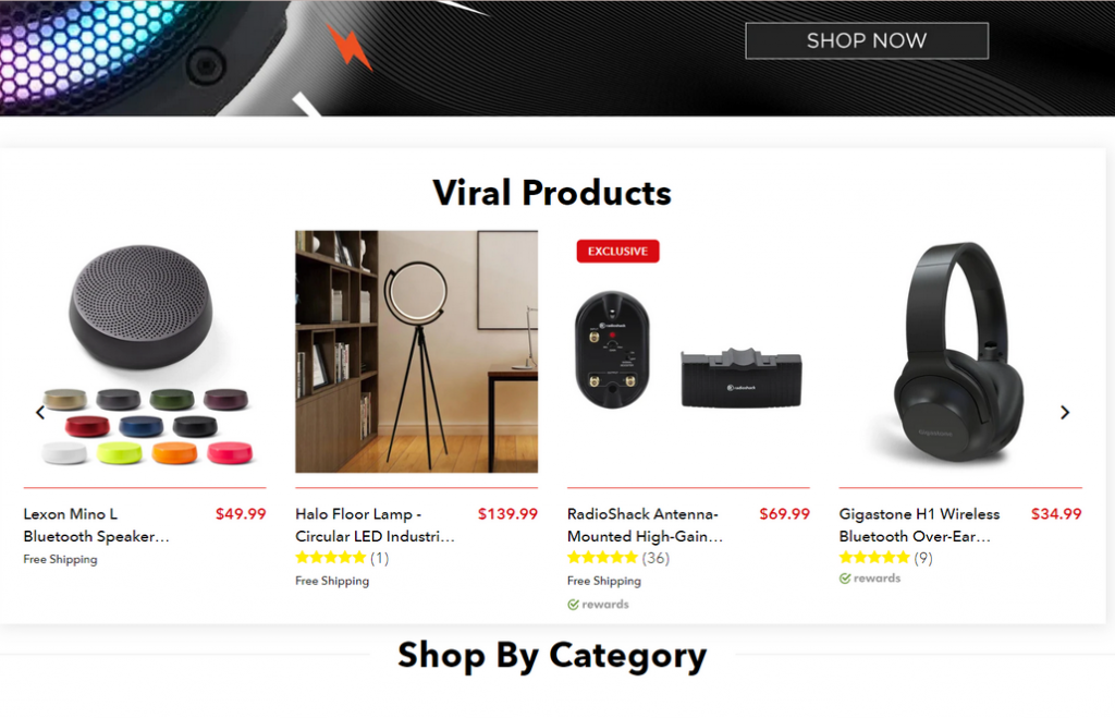 RadioShack MyShopKit - Ecommerce Solution