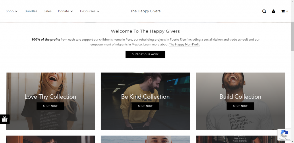 The Happy Givers MyShopKit - Ecommerce Solution
