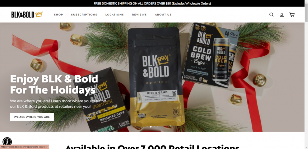 BLK BOLD banner MyShopKit - Ecommerce Solution