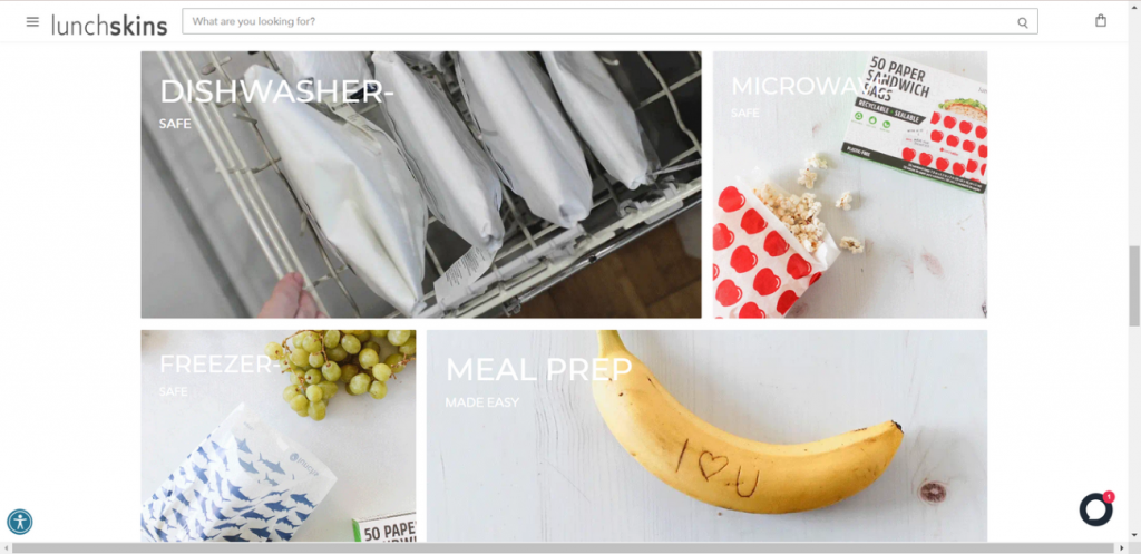 Lunchskins collections MyShopKit - Ecommerce Solution