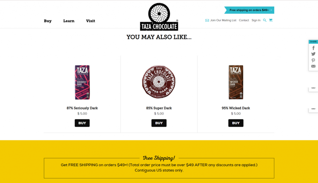 Taza chocolate freeship MyShopKit - Ecommerce Solution