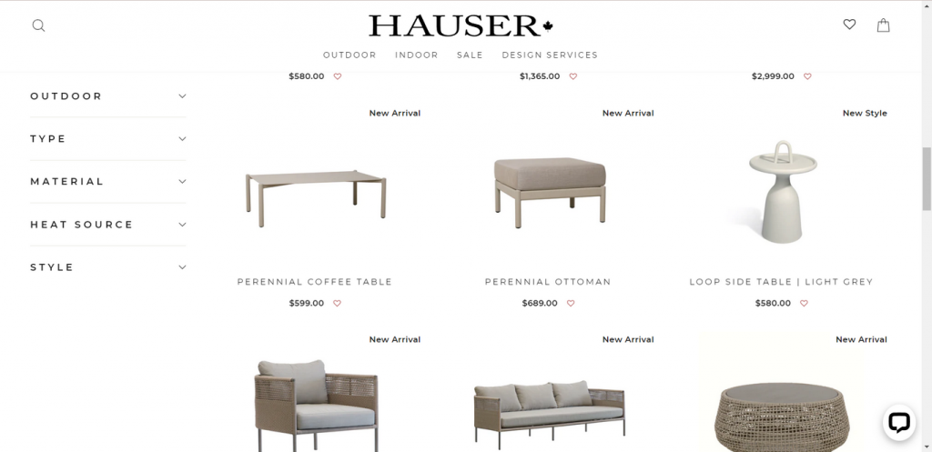 Hauser collection 2 MyShopKit - Ecommerce Solution