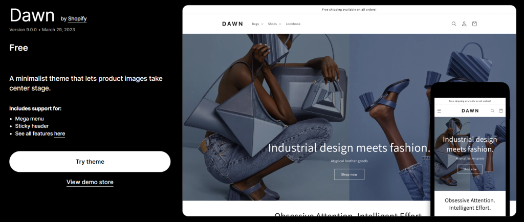 Dawn MyShopKit - Ecommerce Solution