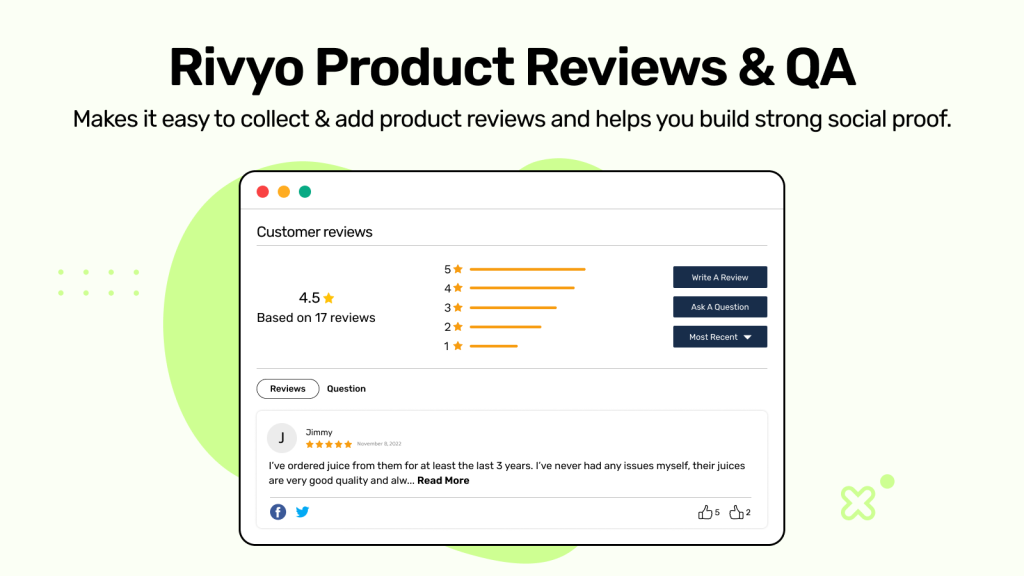 Rivyo Product Reviews & QA