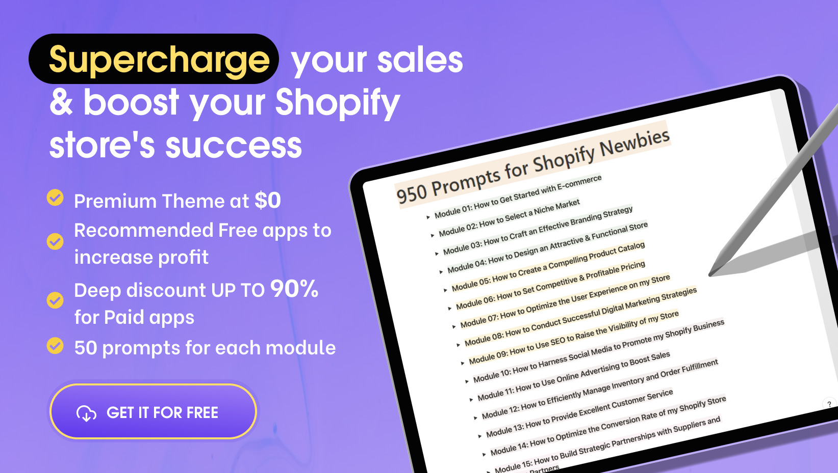 ChatGPT Prompts for Shopify Newbies MyShopKit - Ecommerce Solution