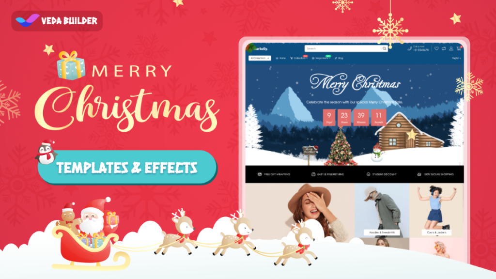 [2024] Build TopPerforming Shopify Christmas Store With Veda