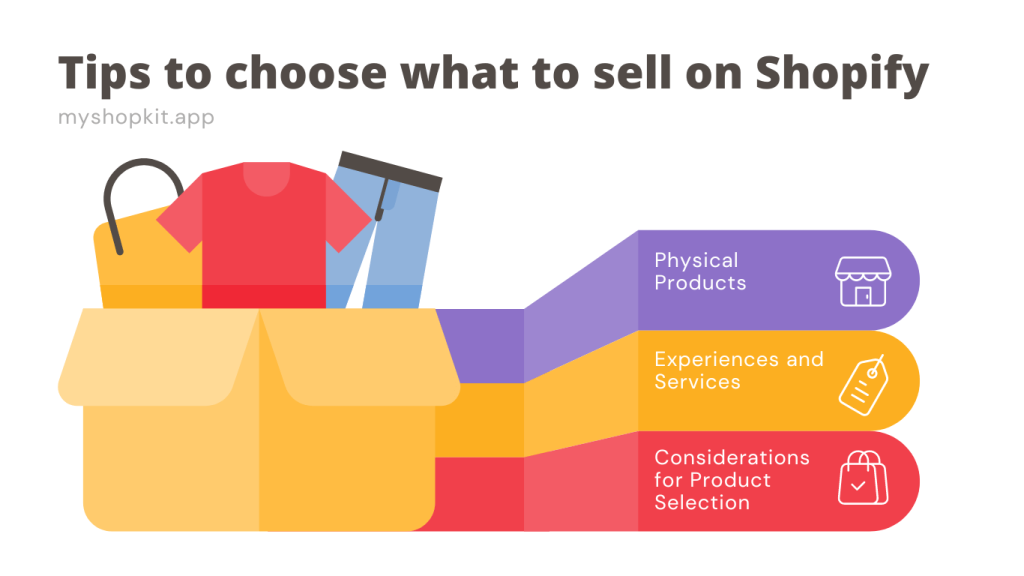 Tips to choose what to sell on Shopify